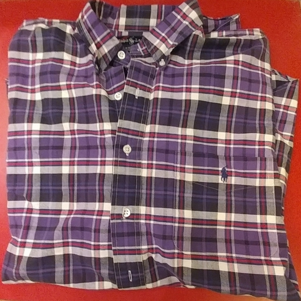 Ralph Lauren - plaid shirt